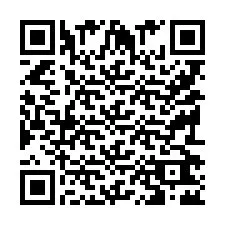 QR-code voor telefoonnummer +9519262620