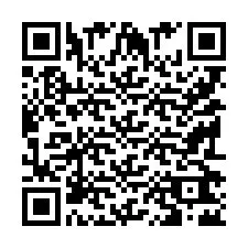 QR-code voor telefoonnummer +9519262625