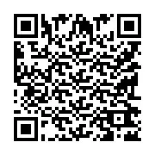 QR kód a telefonszámhoz +9519262626