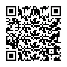 QR-koodi puhelinnumerolle +9519262699