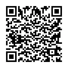 QR kód a telefonszámhoz +9519262806