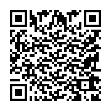 Kod QR dla numeru telefonu +9519262897