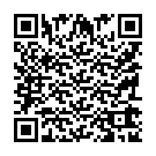 QR-code voor telefoonnummer +9519262980