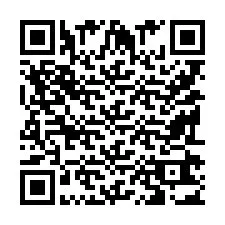 QR Code pour le numéro de téléphone +9519263007