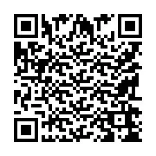 Codice QR per il numero di telefono +9519264257