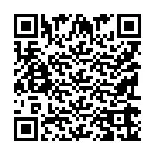 QR Code pour le numéro de téléphone +9519266187