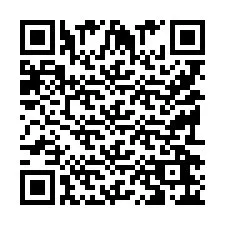 QR Code สำหรับหมายเลขโทรศัพท์ +9519266274