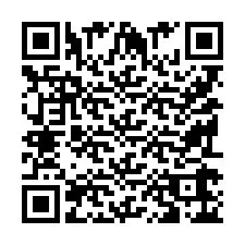 QR-код для номера телефона +9519266283