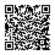 QR Code pour le numéro de téléphone +9519266336