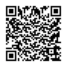 Kod QR dla numeru telefonu +9519266385