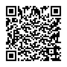 QR-код для номера телефона +9519266392