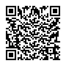 Codice QR per il numero di telefono +9519266500