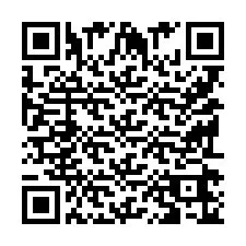 Código QR para número de telefone +9519266506