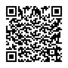 QR-code voor telefoonnummer +9519266542