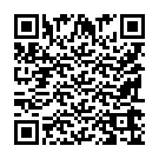 電話番号のQRコード +9519266587