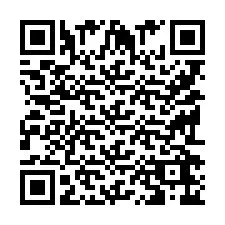 Codice QR per il numero di telefono +9519266662