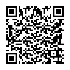 QR-code voor telefoonnummer +9519266747