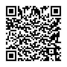 QR-koodi puhelinnumerolle +9519266823