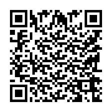 QR-код для номера телефона +9519266896