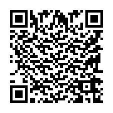 Codice QR per il numero di telefono +9519266992
