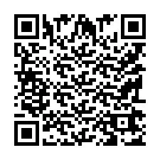 Código QR para número de telefone +9519267015