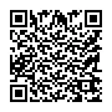 QR-code voor telefoonnummer +9519267021