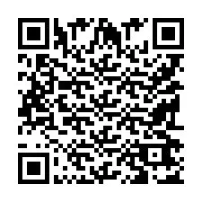 Código QR para número de teléfono +9519267037