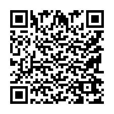 QR код за телефонен номер +9519267063