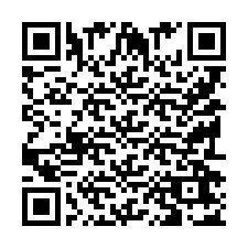 QR-code voor telefoonnummer +9519267074