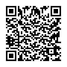 QR-Code für Telefonnummer +9519267092