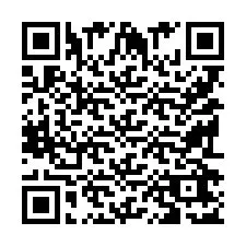 QR-code voor telefoonnummer +9519267163