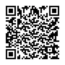 QR-code voor telefoonnummer +9519267246