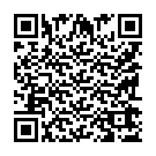 QR код за телефонен номер +9519267292