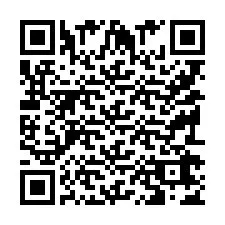 Kode QR untuk nomor Telepon +9519267490