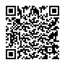 QR код за телефонен номер +9519267493