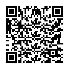 QR Code pour le numéro de téléphone +9519267500