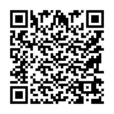 Código QR para número de telefone +9519267603