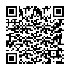 QR kód a telefonszámhoz +9519267612