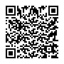 QR код за телефонен номер +9519267640