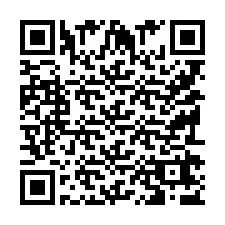 QR kód a telefonszámhoz +9519267644