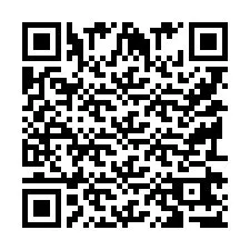 Código QR para número de teléfono +9519267704