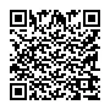 QR-Code für Telefonnummer +9519267722