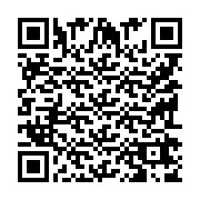 QR Code pour le numéro de téléphone +9519267842