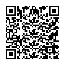 QR-код для номера телефона +9519267897