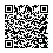 QR-code voor telefoonnummer +9519268075