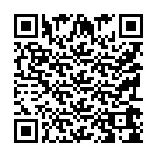 Kode QR untuk nomor Telepon +9519268080