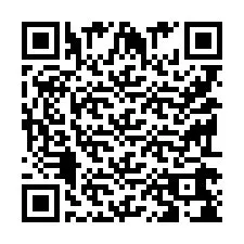 Código QR para número de telefone +9519268082