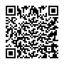 QR-code voor telefoonnummer +9519268084