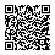 Kod QR dla numeru telefonu +9519268104