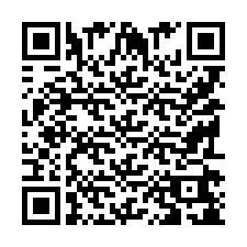 電話番号のQRコード +9519268105